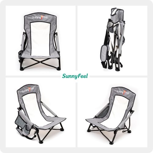 Low Folding Camping Chair, Portable Beach Chairs, Mesh Back Lounger For Outdoor Lawn Beach Camp Picnic Low Folding Camping Chair, Portable Beach Chairs, Mesh Back Lounger For Outdoor Lawn Beach Camp Picnic